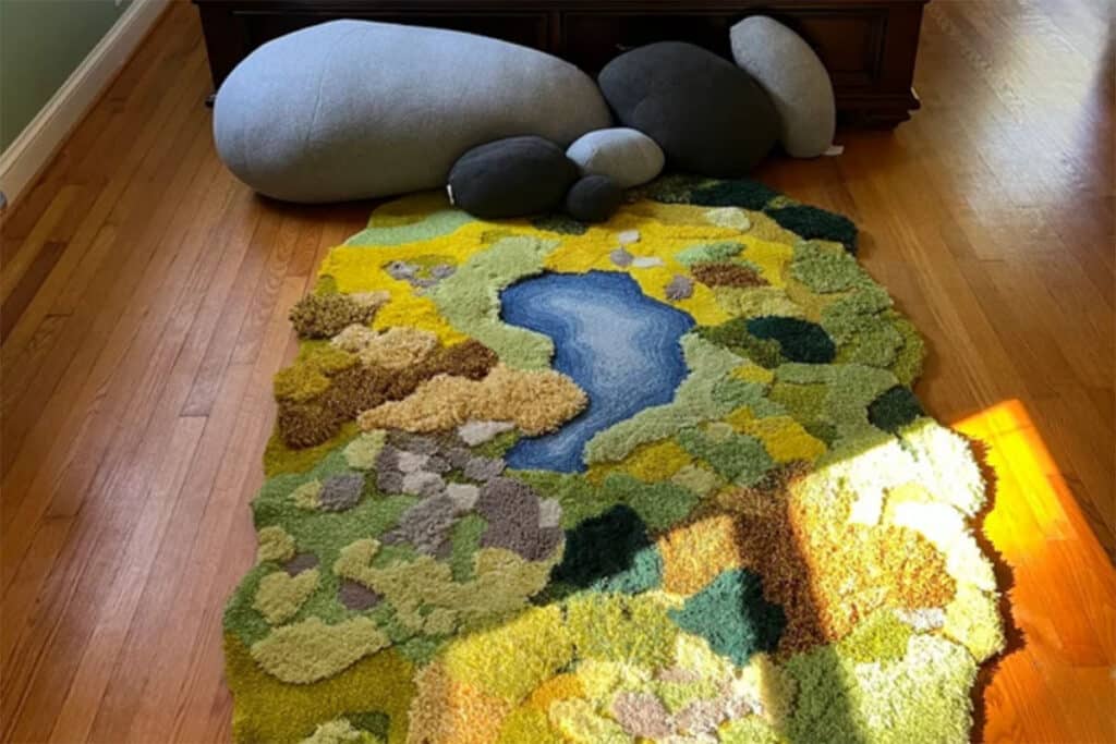 Custom Moss Rug Buyer Ann-Marie